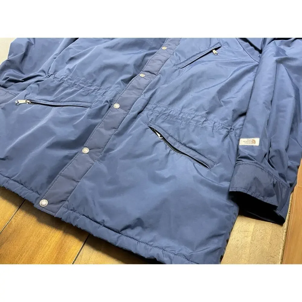 VTG The North Face GORE-TEX Mountain Parka Jacket Mens XL Blue Made in USA